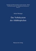 Cover: Das Verbalsystem des Alt&auml;thiopischen - Harrassowitz Verlag