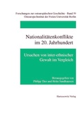 Cover: Nationalit&auml;tenkonflikte im 20. Jahrhundert - Harrassowitz Verlag