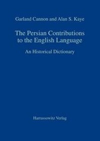 Enlarge image Cover: The Persian Contributions to the English Language - Harrassowitz Verlag