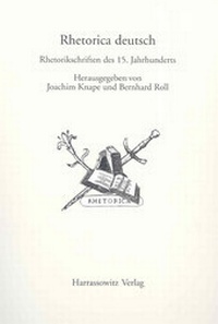 Abbildung von: Rhetorica deutsch - Harrassowitz Verlag