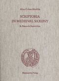 Cover: Scriptoria in Medieval Saxony - Harrassowitz Verlag