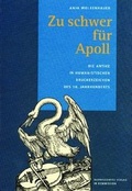 Cover: Zu schwer f&uuml;r Apoll - Harrassowitz Verlag
