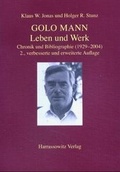 Cover: Golo Mann -  Leben und Werk - Harrassowitz Verlag
