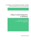 Cover: Adlige Landstreitigkeiten in Russland - Harrassowitz Verlag