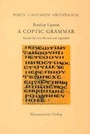 Cover: A Coptic Grammar (Sahidic Dialect) - Harrassowitz Verlag