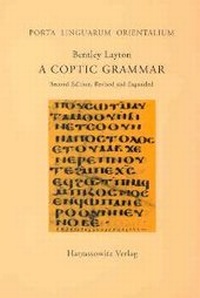 Enlarge image Cover: A Coptic Grammar (Sahidic Dialect) - Harrassowitz Verlag