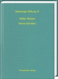 Cover: Kleine Schriften - Harrassowitz Verlag