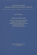 Cover: Palaestina exploranda - Harrassowitz Verlag