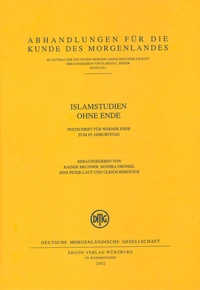 Enlarge image Cover: Islamstudien ohne Ende - Harrassowitz Verlag