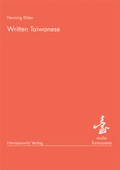 Cover: Written Taiwanese - Harrassowitz Verlag