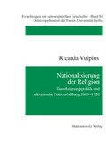 Cover: Nationalisierung der Religion - Harrassowitz Verlag