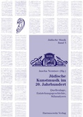 Cover: J&uuml;dische Kunstmusik im 20. Jahrhundert - Harrassowitz Verlag