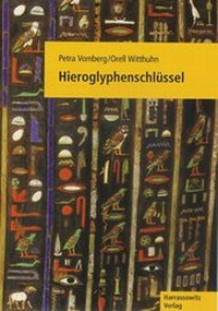 Abbildung von: Hieroglyphenschlüssel - Harrassowitz Verlag