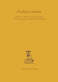 Cover: Florilegia Altaistica - Harrassowitz Verlag