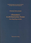 Cover: "Dummheit" in altchinesischen Texten - Harrassowitz Verlag