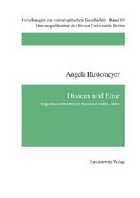 Enlarge image Cover: Dissens und Ehre - Harrassowitz Verlag