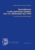 Cover: Deutschlernen in den polnischen L&auml;ndern vom 15. Jahrhundert bis 1918 - Harrassowitz Verlag