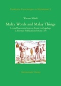 Cover: Malay Words and Malay Things - Harrassowitz Verlag