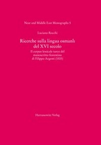 Abbildung von: Richerche sulla lingua osmanli del XVI secolo - Harrassowitz Verlag