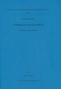 Abbildung von: Vorderasiatische Fibeln - Harrassowitz Verlag