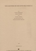 Cover: Neuassyrische Rechtsurkunden II - Harrassowitz Verlag