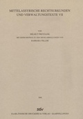 Cover: Mittelassyrische Rechtsurkunden und Verwaltungstexte VII - Harrassowitz Verlag