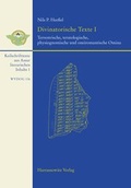 Cover: Divinatorische Texte I - Harrassowitz Verlag