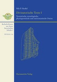 Enlarge image Cover: Divinatorische Texte I - Harrassowitz Verlag