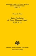Cover: Basic Conditions of Taoist Thunder Magic - Harrassowitz Verlag