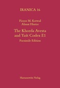 Cover: The Khorda Avesta and Yast Codex E1 - Harrassowitz Verlag