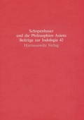Cover: Schopenhauer und die Philosophien Asiens - Harrassowitz Verlag