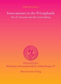 Cover: Innovationen in der Privatplastik - Harrassowitz Verlag