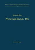 Cover: W&ouml;rterbuch Deutsch-Pali - Harrassowitz Verlag