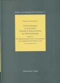 Cover: Untersuchungen zu den sp&auml;ten Totenbuch-Handschriften auf Mumienbinden - Harrassowitz Verlag