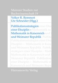 Cover: Publikationsstrategien einer Disziplin - Harrassowitz Verlag