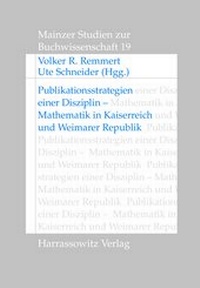 Abbildung von: Publikationsstrategien einer Disziplin - Harrassowitz Verlag