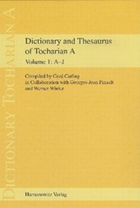 Enlarge image Cover: Dictionary and Thesaurus of Tocharian A - Harrassowitz Verlag