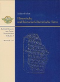 Cover: Historische und historisch-literarische Texte - Harrassowitz Verlag