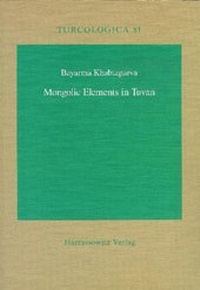 Abbildung von: Mongolic Elements in Tuvan - Harrassowitz Verlag