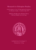 Cover: Research in Ethiopian Studies - Harrassowitz Verlag
