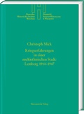 Cover: Kriegserfahrungen in einer multiethnischen Stadt - Harrassowitz Verlag