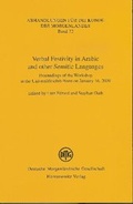 Cover: Verbal Festivity in Arabic and Other Semitic Languages - Harrassowitz Verlag