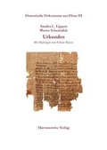 Cover: Urkunden - Harrassowitz Verlag