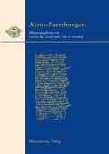 Cover: Assur Forschungen - Harrassowitz Verlag