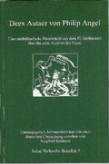 Cover: Deex Autaer von Philip Angel - Harrassowitz Verlag