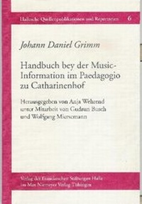 Abbildung von: Handbuch bey der Music-Information im Paedagogio zu Catharinenhof besonders auf das Clavier applicirt, in vier Lehr-Classen und einem Supplement, nebst einer Beylage, die Zeichen und Aufgaben in sich enthaltend (Manuskript, Großhennersdorf bei Herrnhut 1758) - Harrassowitz Verlag
