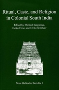 Cover: Ritual, Caste, and Religion in Colonial South India - Harrassowitz Verlag