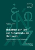 Cover: Handbuch der Text- und Sozialgeschichte Osteuropas - Harrassowitz Verlag