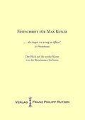 Cover: Festschrift f&uuml;r Max Kunze. ".. die Augen ein wenig zu &ouml;ffnen" - Harrassowitz Verlag