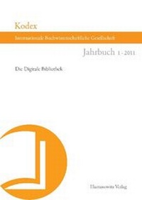 Abbildung von: Kodex. Jahrbuch der Internationalen Buchwissenschaftlichen Gesellschaft - Harrassowitz Verlag